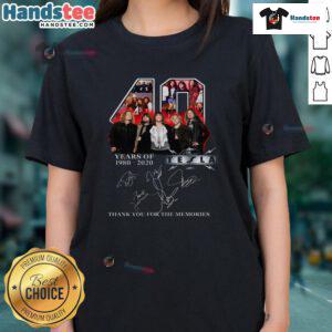 Hot Tesla 45 Years of 1981-2026 Signature Tee for ladies, celebrating memorable moments and Tesla's legacy.