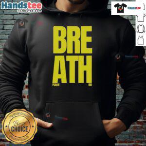 Alt Text: Breath Psalm 150 Hoodie from Nice 2819 Store - stylish and comfortable apparel showcasing a unique design.