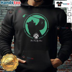 Nice The Friendly Bear Tom Cammock Golf Outing hoodie featuring a cozy design perfect for golf enthusiasts.