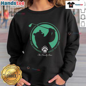 Nice The Friendly Bear Tom Cammock Golf Outing Sweatshirt featuring a cozy design perfect for golf enthusiasts.
