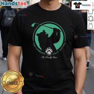 Nice The Friendly Bear Tom Cammock Golf Outing T-Shirt featuring a playful bear design perfect for golf enthusiasts.