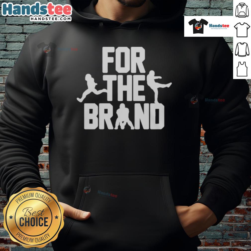 Alt Text: Official Cleveland Browns For The Brand Hoodie featuring team colors and logo, perfect for fans and casual wear.