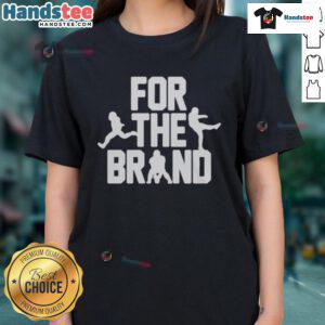Official Cleveland Browns For The Brand Ladies Tee in stylish design, perfect for female fans of the NFL team.
