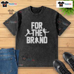 Official Cleveland Browns For The Brand Washed T-Shirt featuring team logo and vintage style design.