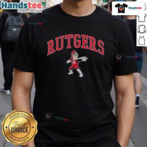 Official Rutgers Scarlet Knights Sir Henry New T-Shirt featuring vibrant team colors and logo, perfect for fans.