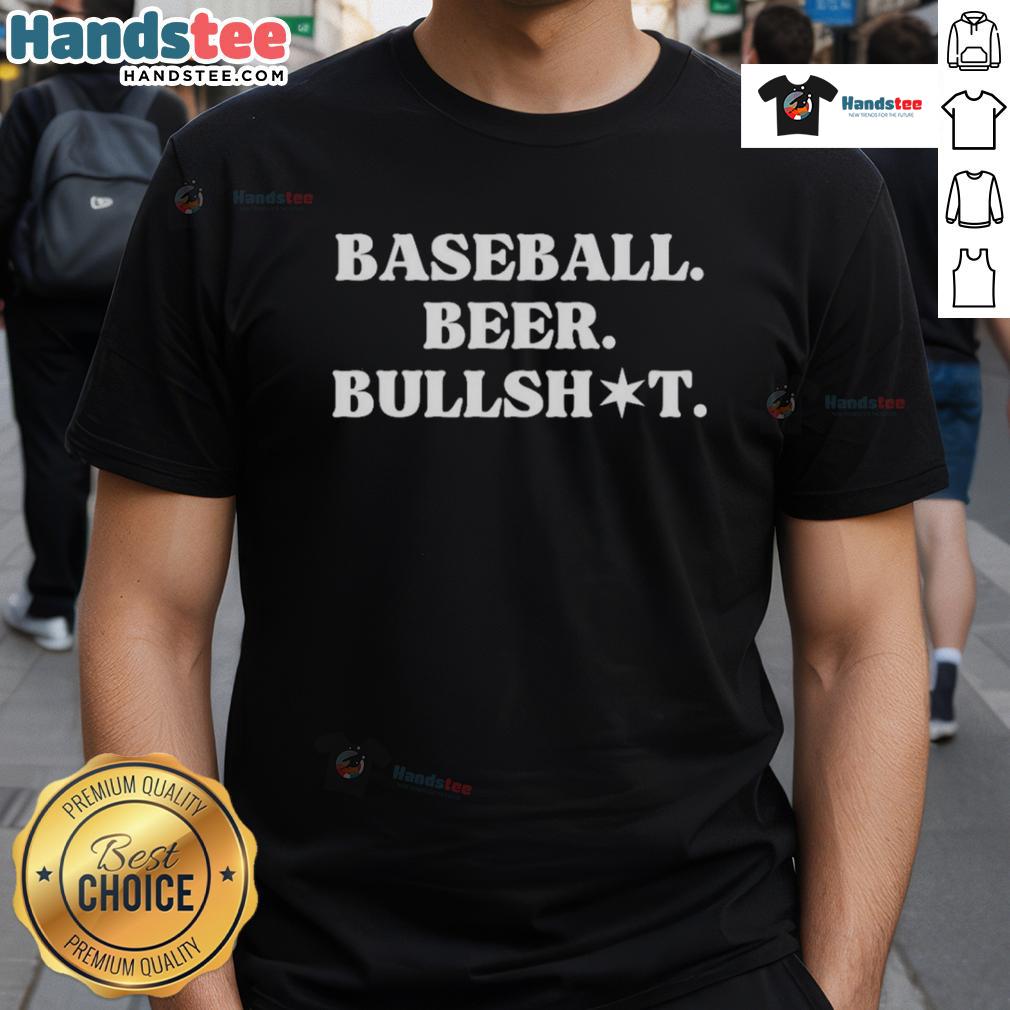 Official White Sox The 108 Baseball Beer Bullshot T-Shirt featuring a stylish design for baseball fans and beer lovers.