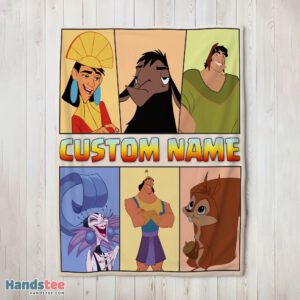 Premium Disney The Emperor's New Groove Blanket Fleece Customized Blanket