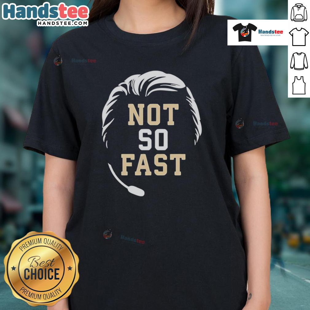 Top Mike Norvell Florida State Seminoles Not So Fast Ladies Tee featuring vibrant team colors and stylish design.