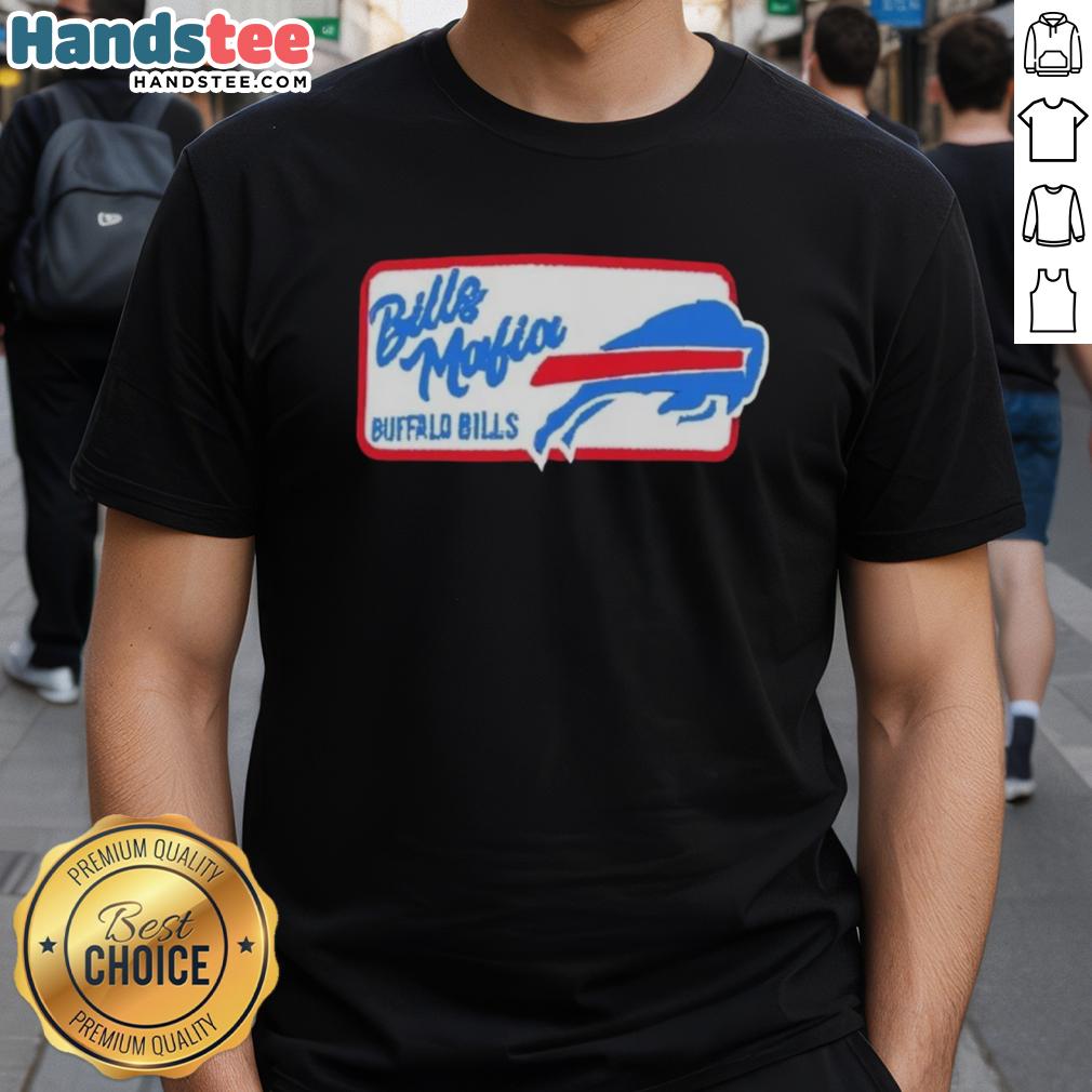 Good Josh Allen Buffalo Bills Bills Mafia Logo T-Shirt featuring vibrant team colors and logo for dedicated fans.