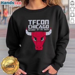 Good TFCon Chicago Bulls sweatshirt from October 24-26, 2025, featuring vibrant colors and stylish design.