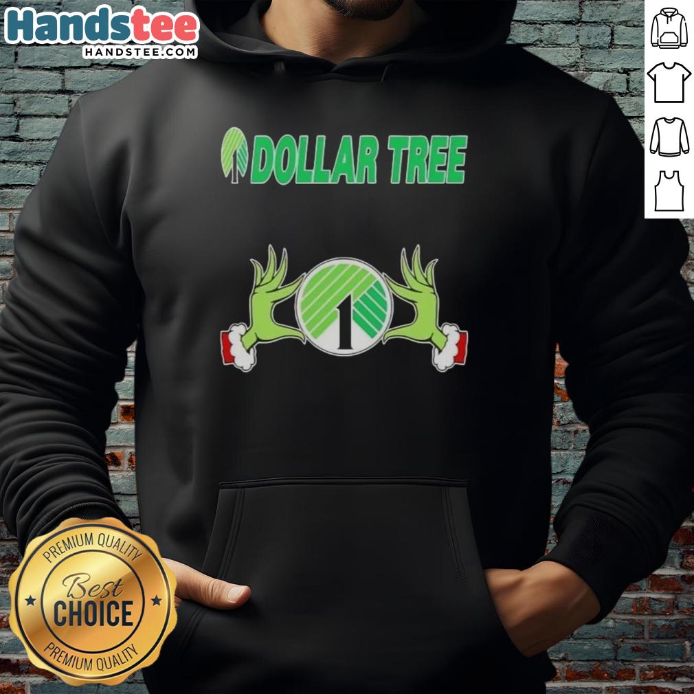 Cozy Nice Grinch Hands Love Dollar Tree Christmas Hoodie in festive green, perfect for holiday celebrations.