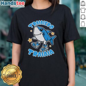Premium Brainrot Tralalero Tralala ladies tee featuring a stylish design, perfect for casual wear and expressing individuality.