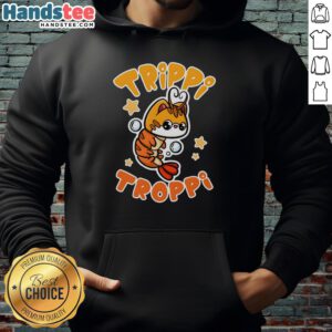Premium Brainrot Trippi Troppi Hoodie in vibrant colors, featuring a unique graphic design and cozy fit for streetwear lovers.