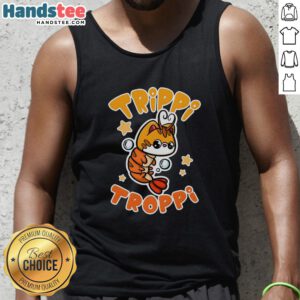 Premium Brainrot Trippi Troppi Tank Top in vibrant colors, perfect for casual summer styling and unique fashion statements.