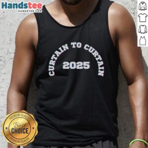 Official Curtain to Curtain CTC 2025 Tank Top featuring a stylish design and vibrant colors, perfect for summer wear.