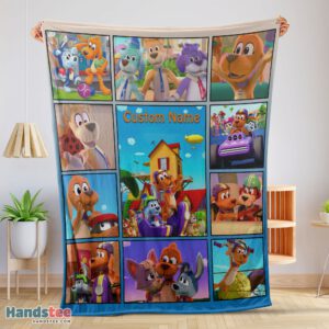 Premium Go Dog Go With Friends Blanket Fleece Customized Blanket