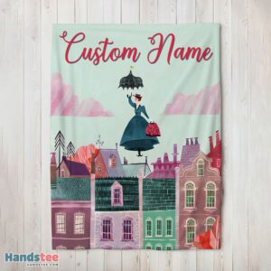 Premium Mary Poppins Film Classic Movie Blanket Fleece Customized Blanket