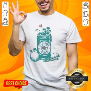 Awesome The 19th Hole Beer Can Golf T-Shirt featuring a fun golf-themed design perfect for golf enthusiasts.