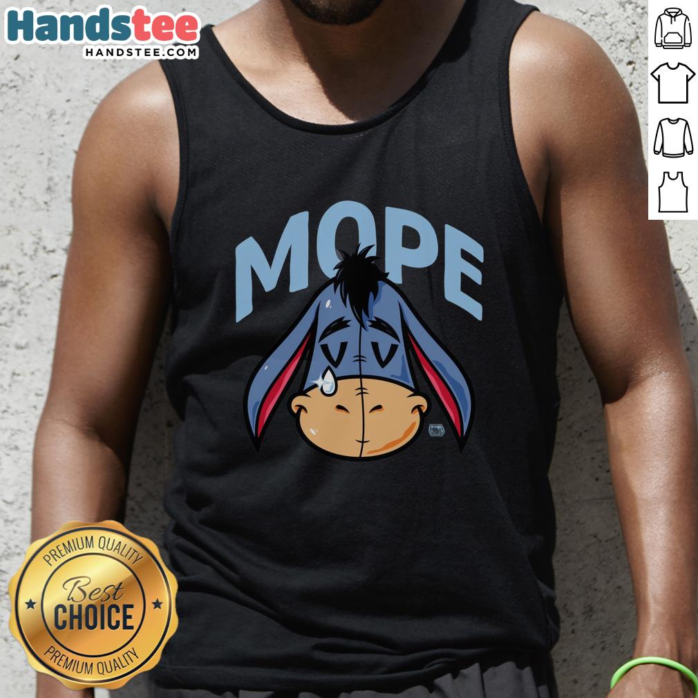 Cute MOPE Winnie the Pooh Eeyore tank top featuring adorable character design, perfect for casual wear.