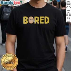 Funny One-Punch Man Saitama meme on a bored hero T-Shirt, showcasing humor and anime style for fans.