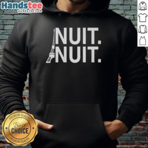Good Steph's Nuit Nuit Paris hoodie featuring stylish design and vibrant colors, perfect for casual wear.