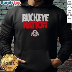 Hot Ohio State Buckeyes Nike logo hoodie showcasing Buckeye Nation spirit and style.