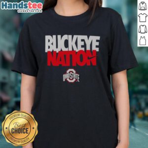 Hot Ohio State Buckeyes Nike logo ladies tee showcasing team spirit and style for Buckeye Nation fans.