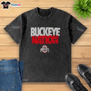 Hot Ohio State Buckeyes Nike logo washed t-shirt featuring vibrant colors and a comfortable fit for Buckeye Nation fans.