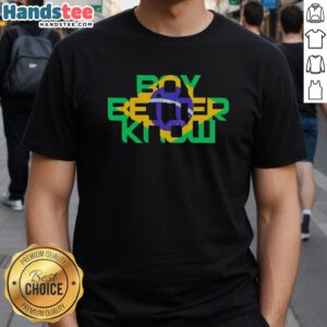 Alt Text: Hot Skepta Boy Better Know Brazil Flag T-Shirt featuring vibrant design and bold colors, perfect for music fans.