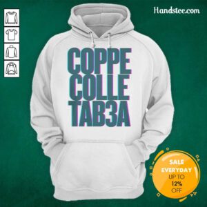 Alt Text: Stylish Nice Coppe Colle Tab3a 3D Letter Hoodie in vibrant colors, perfect for casual wear and street style fashion.
