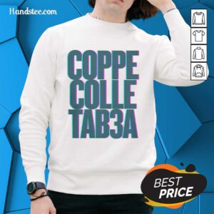 Nice Coppe Colle Tab3a 3D Letter Sweatshirt featuring a stylish design and vibrant colors, perfect for casual wear.