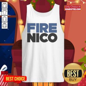 Nice Fire Nico Dallas Mavericks tank top featuring vibrant team colors and logo, perfect for basketball fans.
