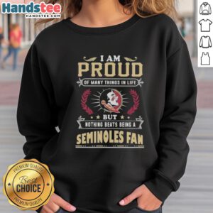 Florida State Seminoles fan sweatshirt showcasing pride and team spirit, perfect for game day and casual wear.