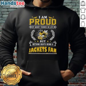 Georgia Tech Yellow Jackets fan hoodie showcasing pride in team spirit and loyalty to Georgia Tech athletics.