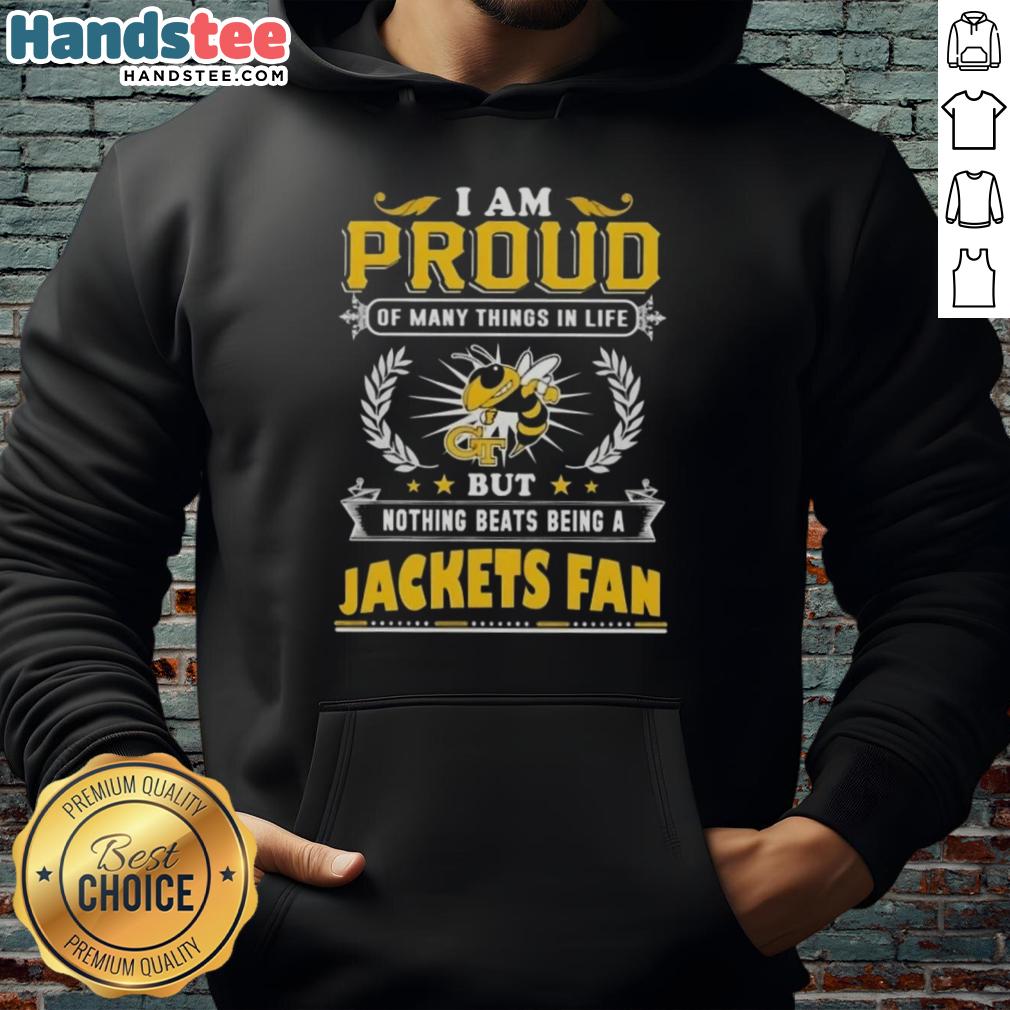 Georgia Tech Yellow Jackets fan hoodie showcasing pride in team spirit and loyalty to Georgia Tech athletics.