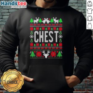 Nice Liz Langston Christmas hoodie featuring a cozy chest design, perfect for festive holiday celebrations.