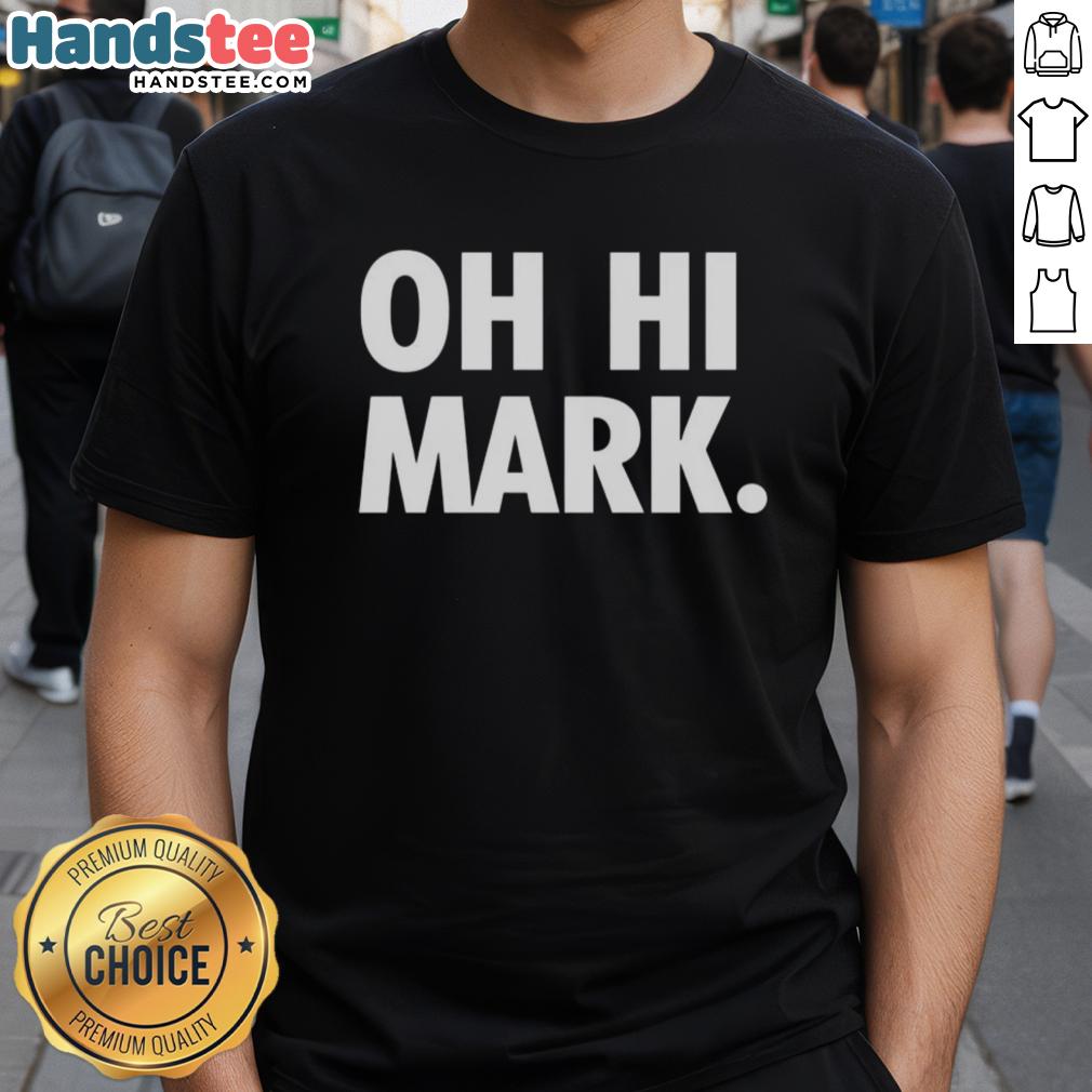 Nice Oh Hi Mark 2003 Film The Room T-Shirt featuring iconic quotes and artwork from the cult classic movie.
