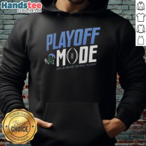 Alt Text: Tulane Green Wave playoff mode hoodie for CFP 2025-2026, showcasing team spirit and style for fans.