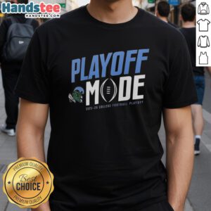 Alt Text: Nice Tulane Green Wave Playoff Mode CFP 2025-2026 T-Shirt featuring vibrant team colors and logo.