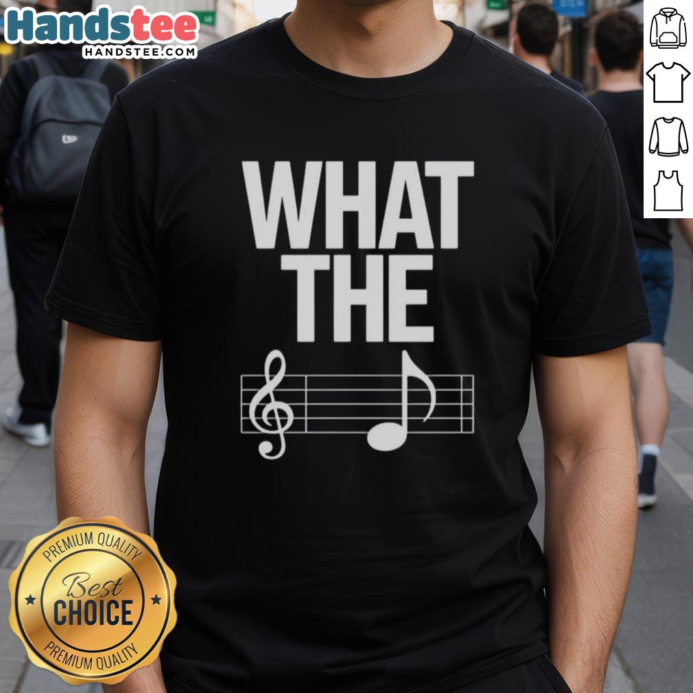 Nice What The Sol Fa T-Shirt featuring vibrant colors and a trendy design, perfect for casual wear and music lovers.