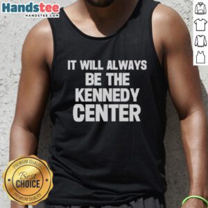 Official Kennedy Center tank top featuring a stylish design, perfect for showcasing your love for the arts.