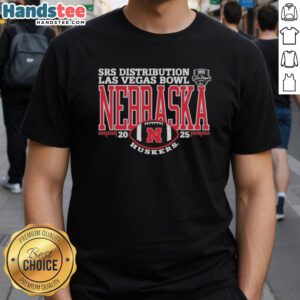 Official Nebraska Huskers Football 2025 Salute To Veterans Bowl T-Shirt showcasing team pride and tribute to veterans.