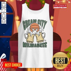 Original Cream City Milwaukee Tank Top featuring a stylish design perfect for summer wear in Milwaukee.