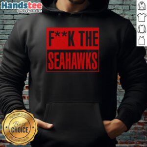 Awesome San Francisco 49ers hoodie with 'Fuck The Seattle Seahawks' slogan, perfect for passionate fans.