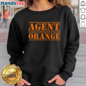 Good Code Agent orange sweatshirt featuring a stylish design, perfect for programmers and coding enthusiasts.