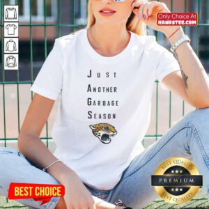 Good Jacksonville Jaguars Just Another Garbage Season ladies tee, featuring a stylish design for passionate fans.