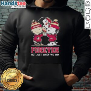 Good Peanut Snoopy and Charlie Brown on Florida State Seminoles Forever hoodie, perfect for fans celebrating every game.