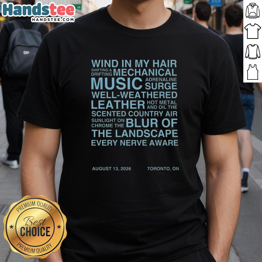 Good Wind In My Hair Shifting And Drifting Mechanical 2026 T-Shirt in vibrant colors, perfect for casual wear.