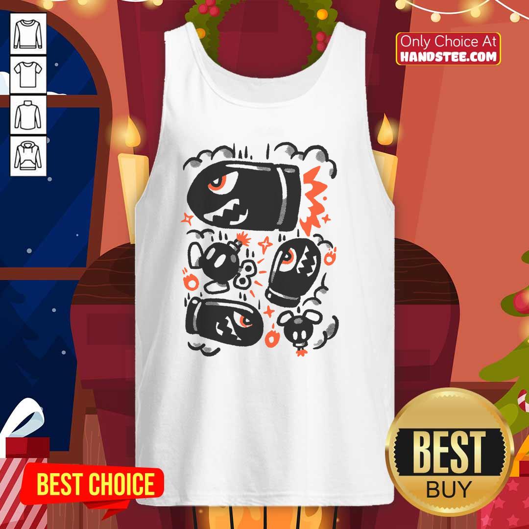 Stylish Nice Bob-Ombing Run Tank Top featuring vibrant graphics, perfect for casual wear or workouts.