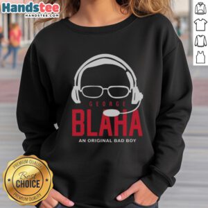 Alt Text: Nice George Blaha An Original Bad Boy Sweatshirt featuring bold graphics and a cozy fit, perfect for casual wear.
